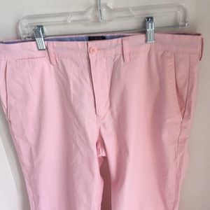J Crew Summerweight Chinos in Light Pink